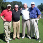 Golfers gathered together for picture