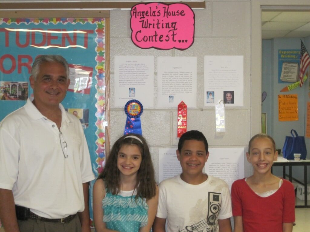 Seneca Middle School Helps Angela's House Angela's House